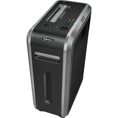 Fellowes® Aktenvernichter Powershred® 125i P-2 Papier, Heftklammern, Büroklammern, Kreditkarten, CDs/DVDs Streifenschnitt 18 Bl. silber/schwarz