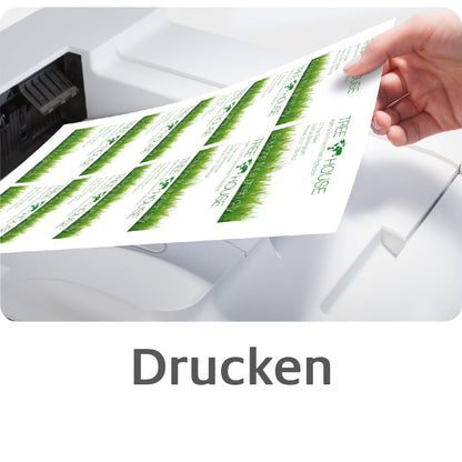 Avery Zweckform Visitenkarte Superior DIN A4 200g/m² weiß 25 Bl./Pack. 250 St./Pack.