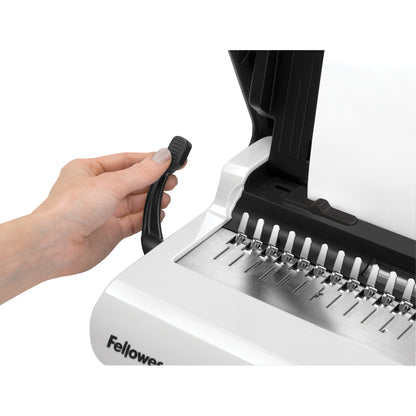 Fellowes® Plastikbindegerät Star+ 44,8 x 8 x 28 cm (B x H x T) DIN A4 19mm weiß
