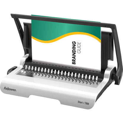 Fellowes® Plastikbindegerät Star+ 44,8 x 8 x 28 cm (B x H x T) DIN A4 19mm weiß