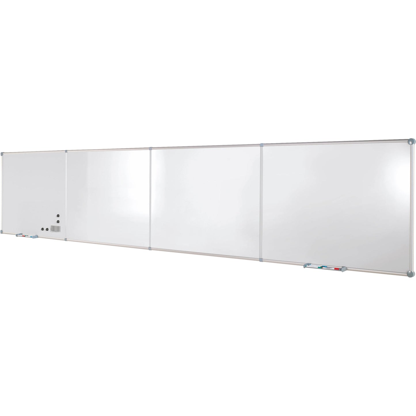 MAUL Whiteboard MAULpro Erweiterungsmodul quer Maße der Oberfläche: 120 x 90 cm (B x H) Tafel magnethaftend nicht beidseitig beschreibbar kunststoffbeschichtet grau