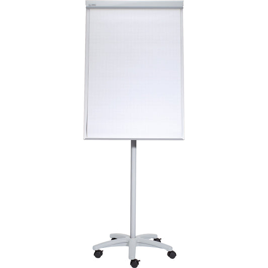 MAUL Mobiles Flipchart MAULoffice mit Ablageschale Sternfuß mit 5 Rollen Stahl grau