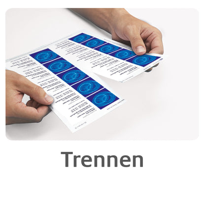 Avery Zweckform Visitenkarte Classic DIN A4 200g/m² weiß 25 Bl./Pack. 250 St./Pack.