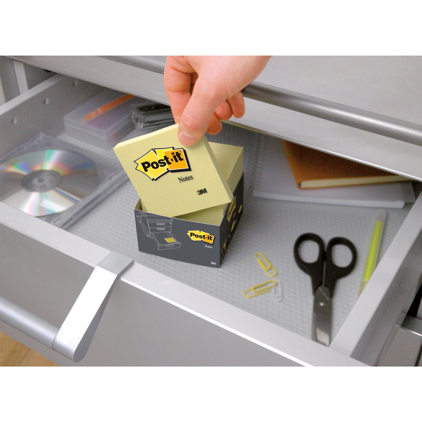 Post-it® Haftnotiz Notes Promotion 76 x 76 mm (B x H) gelb 90 Bl./Block 16 Block/Pack.