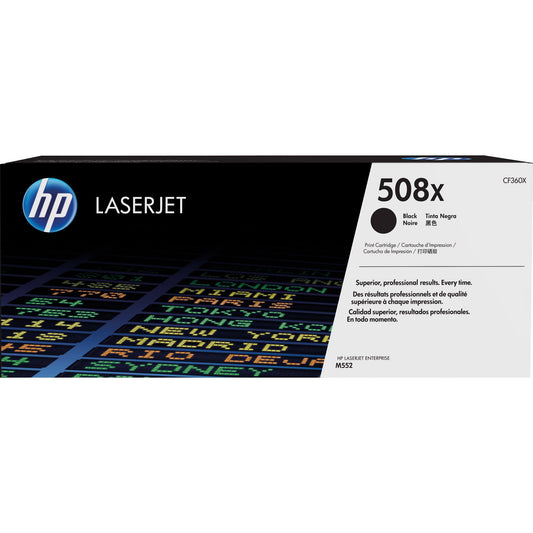 HP Toner Originalzubehör 508X ca. 12.500 Seiten schwarz