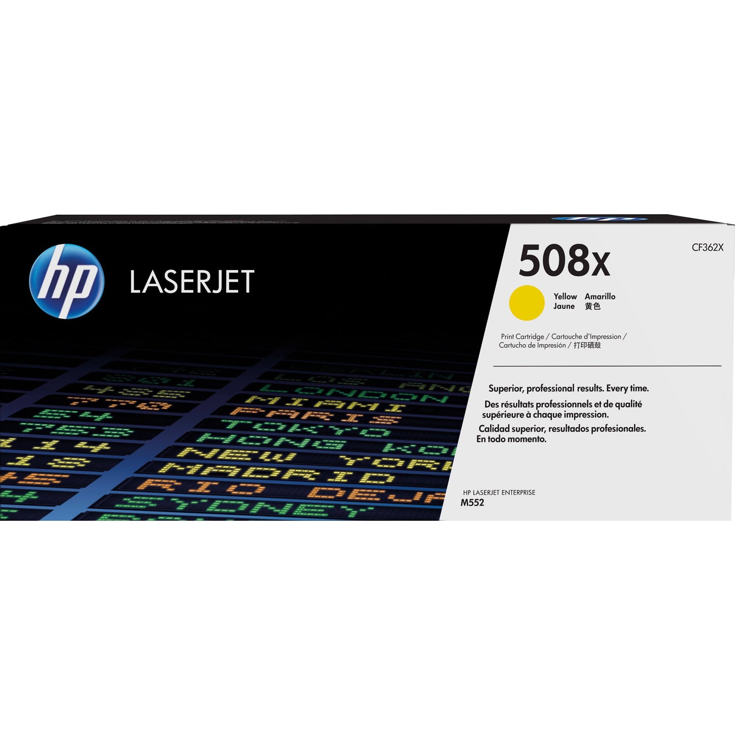HP Toner Originalzubehör 508X ca. 9.500 Seiten gelb