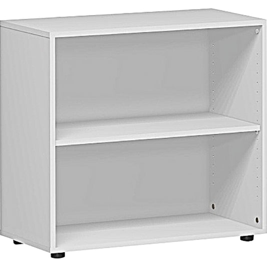 Geramöbel Regal Flex 800 x 752 x 400 mm (B x H x T) 1 Fachboden Dreischicht-Feinspan, melaminharzbeschichtet lichtgrau