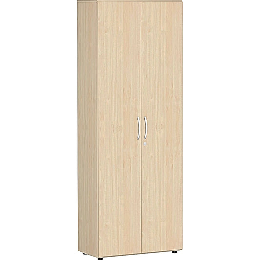 Geramöbel Garderobenschrank Flex 800 x 2.160 x 420 mm (B x H x T) Dreischicht-Feinspan ahorn