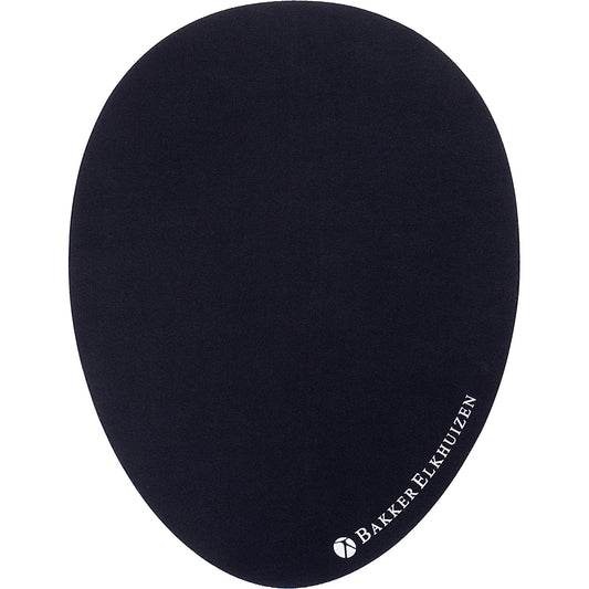 BakkerElkhuizen Mauspad Egg Ergo 23 x 0,2 x 30 cm (B x H x T) Gummi/Polyester/Gewebe schwarz