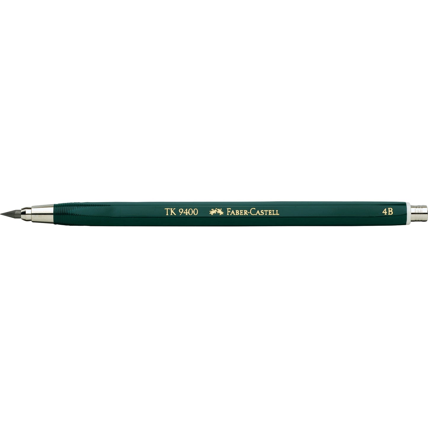 Faber-Castell Fallminenstift TK® 9400 3,15mm 4B ohne Radierer dunkelgrün