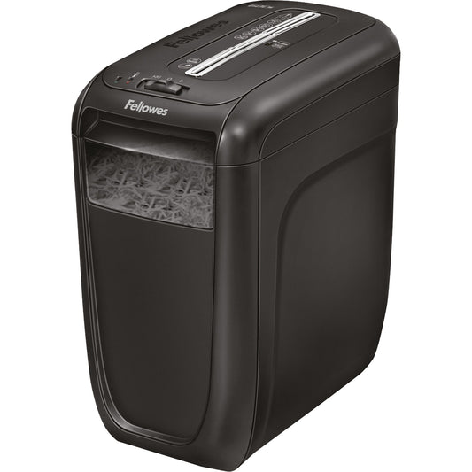 Fellowes® Aktenvernichter Powershred® 60Cs P-4 Papier, Heftklammern, Büroklammern, Kreditkarten Partikelschnitt 10 Bl. schwarz