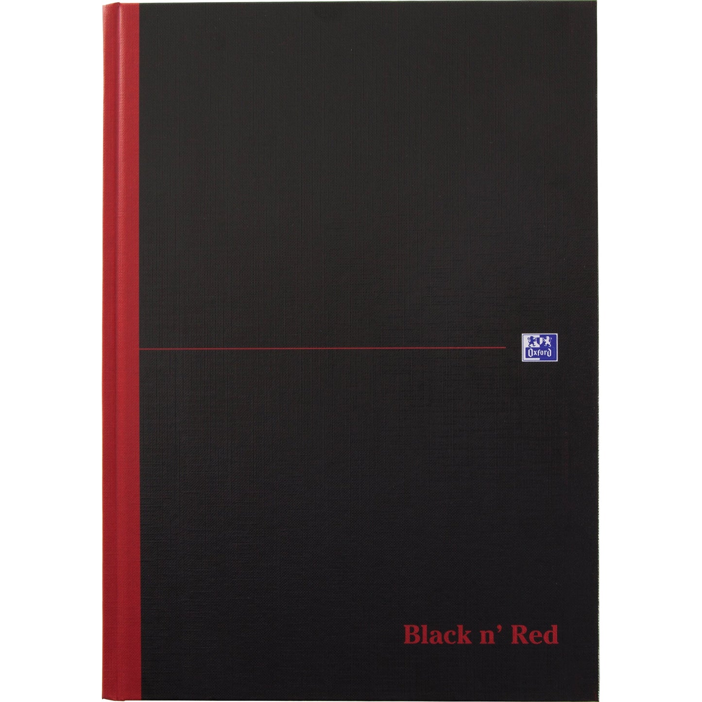 Oxford Notizbuch Black n' Red DIN A4 kariert schwarz/rot 96 Bl.