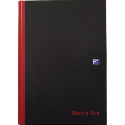 Oxford Notizbuch Black n' Red DIN A4 kariert schwarz/rot 96 Bl.