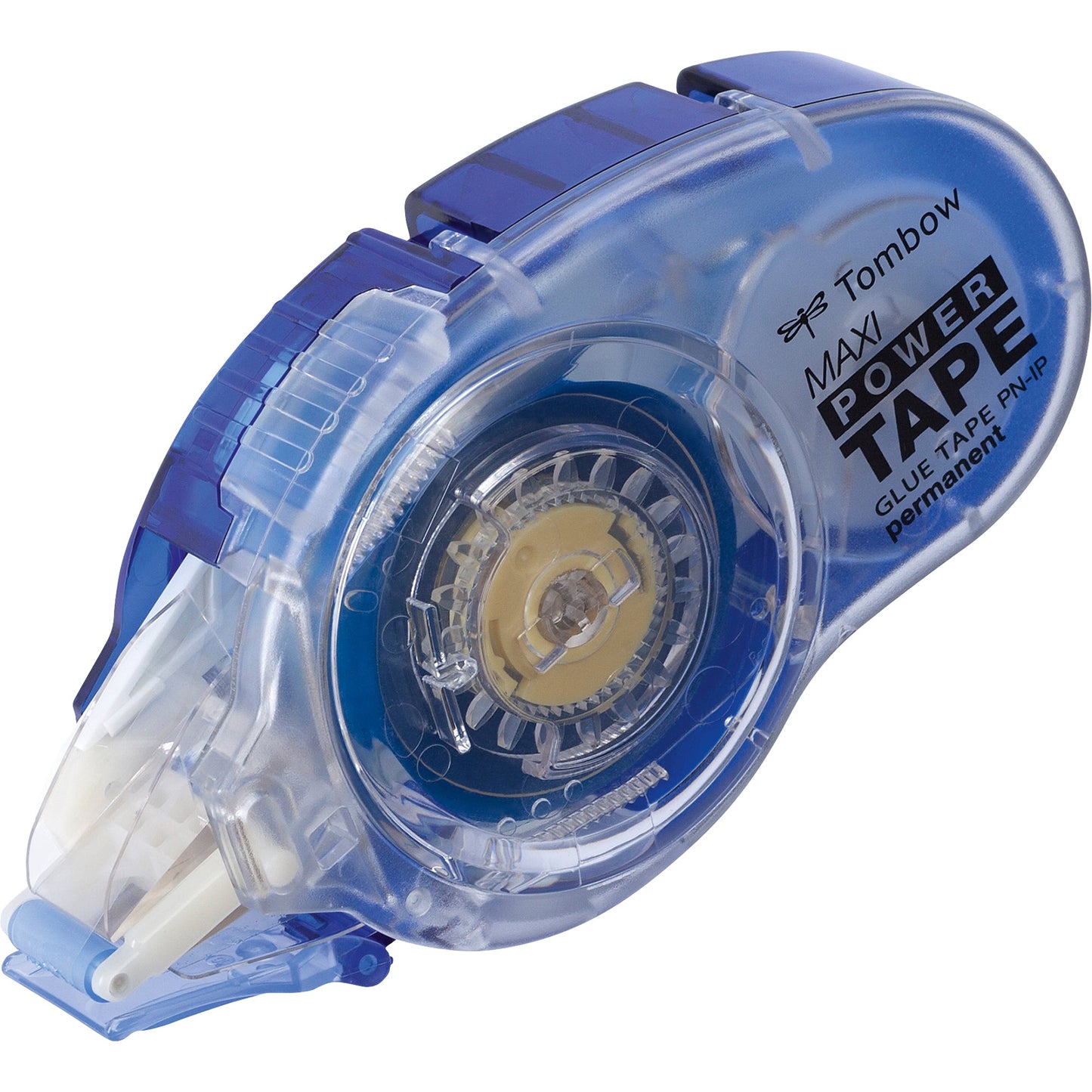 Tombow Kleberoller MONO Maxi Power Tape 8,4 mm x 16 m (B x L) nachfüllbar transparent/blau