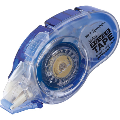 Tombow Kleberoller MONO Maxi Power Tape 8,4 mm x 16 m (B x L) nachfüllbar transparent/blau