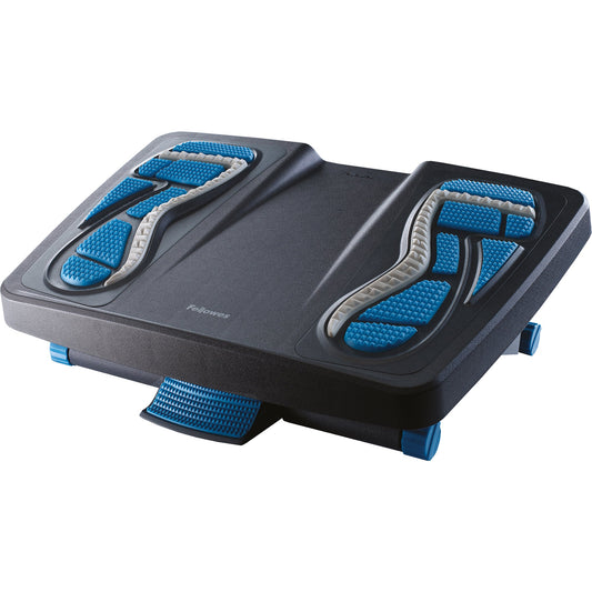 Fellowes® Fußstütze EnergizerT 45,4 x 13 x 33,6 cm (B x H x T) nicht beheizbar Kunststoff/Gummi blau/schwarz