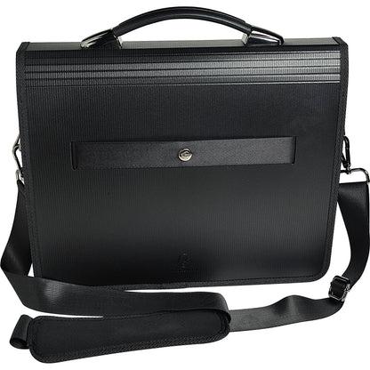 Exacompta Aktentasche Exatravel® Außenmaße: 38 x 26 x 5 cm (B x H x T) Steckverschluss Polypropylen schwarz