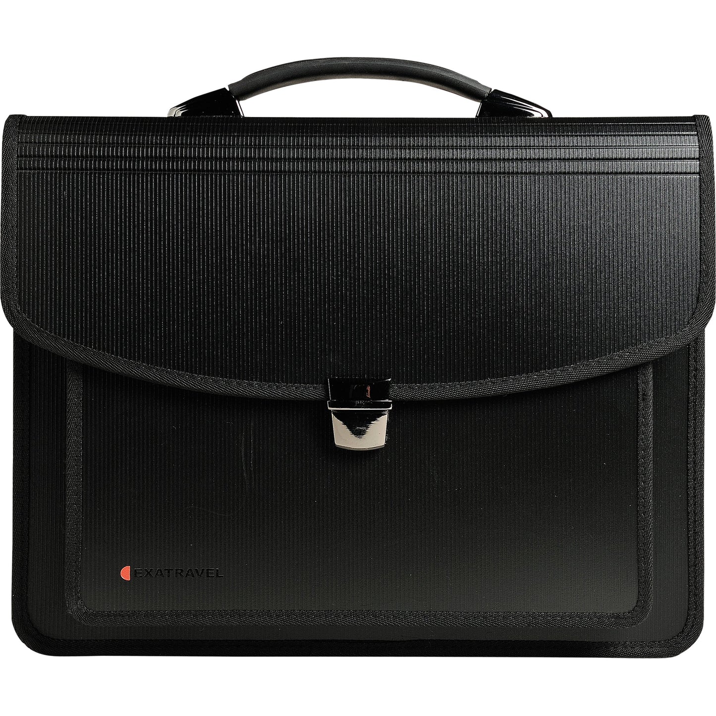 Exacompta Aktentasche Exatravel® Außenmaße: 38 x 26 x 5 cm (B x H x T) Steckverschluss Polypropylen schwarz