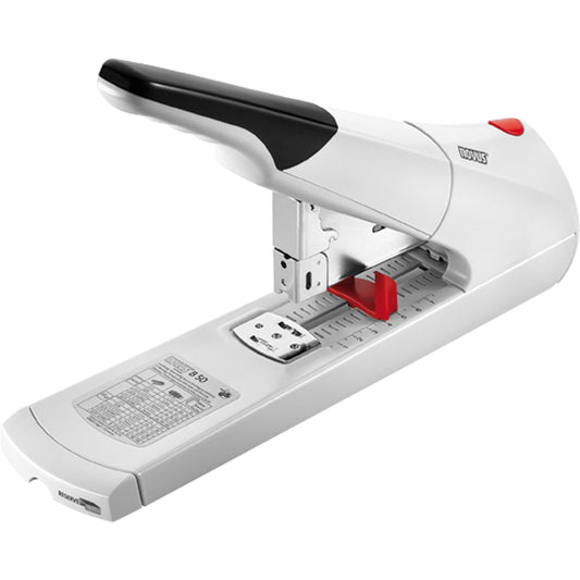 NOVUS Blockheftgerät B 50 23/6-17 SUPER fest/bypass 140 Bl. (80 g/m²) Metall/Kunststoff grau