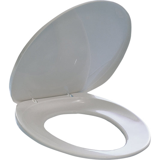 DURABLE Toilettensitz 39 x 4 x 45 cm (B x H x T) Kunststoff weiß