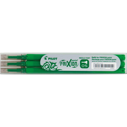 PILOT Tintenrollermine FriXion Point 0,3mm grün 3 St./Pack.