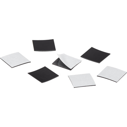 magnetoplan® Magnetplatte TAKKIS 15 x 15 mm (B x H) schwarz 140 St./Pack.