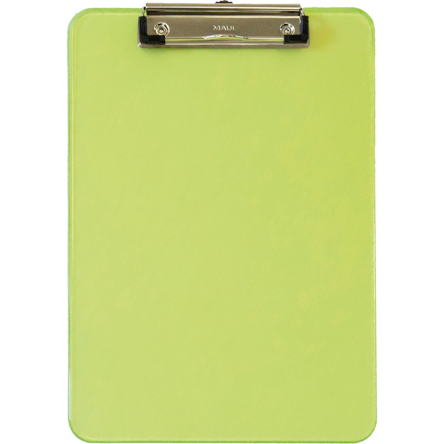 MAUL Klemmbrett MAULneon 22,6 x 31,8 cm (B x H) DIN A4 Kunststoff grün transparent