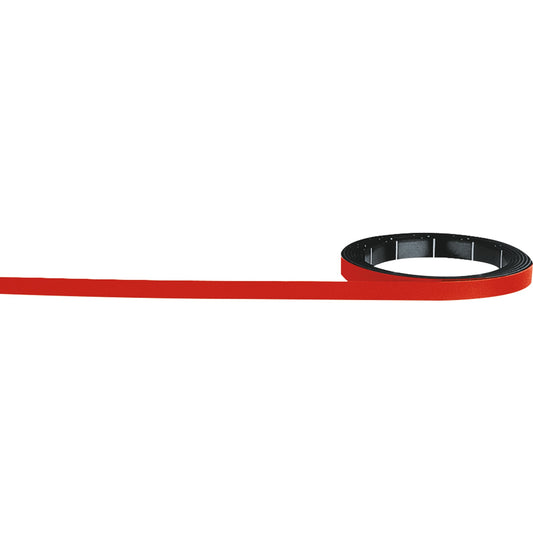 magnetoplan® Magnetband magnetoflex 5 mm x 1 m (B x L) Gummi, magnetisiert rot