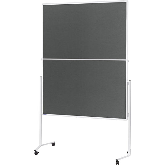 magnetoplan® Moderationstafel Maße der Oberfläche: 120 x 150 cm (B x H) Filz grau