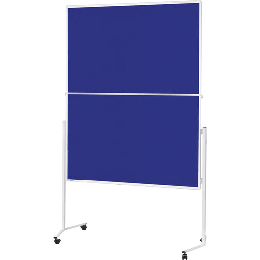 magnetoplan® Moderationstafel Maße der Oberfläche: 120 x 150 cm (B x H) Filz blau