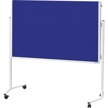 magnetoplan® Moderationstafel Maße der Oberfläche: 120 x 150 cm (B x H) Filz blau