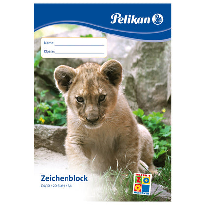 Pelikan Zeichenblock DIN A4 100g/m² 20 Bl.