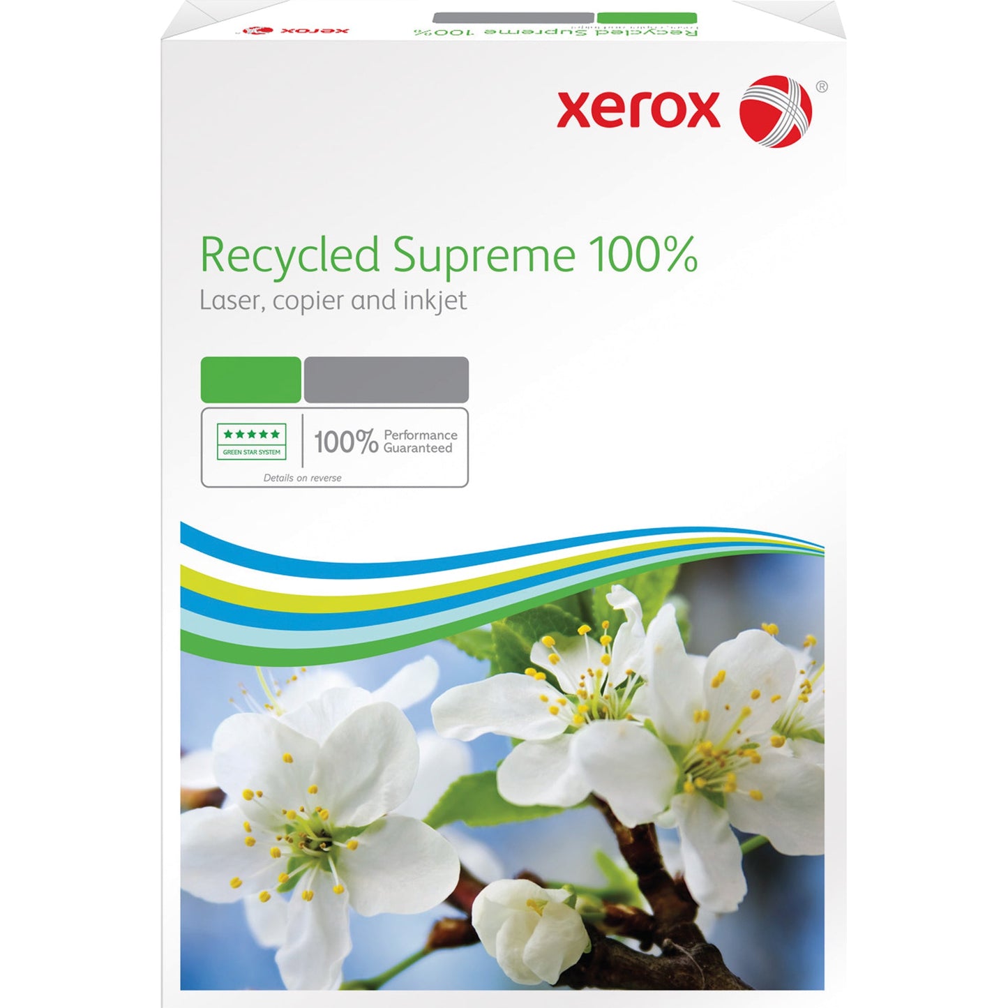 Xerox Kopierpapier Recycled Supreme 100% DIN A4 80g/m² 100 % Altpapier hochweiß 500 Bl./Pack.