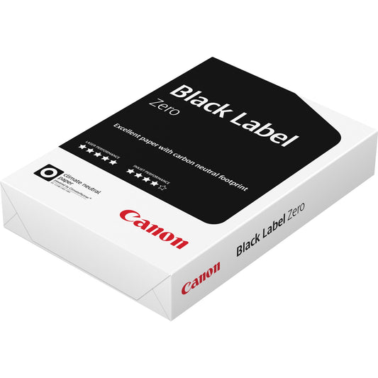 Canon Multifunktionspapier Black Label Zero DIN A4 80g/m² hochweiß 500 Bl./Pack.