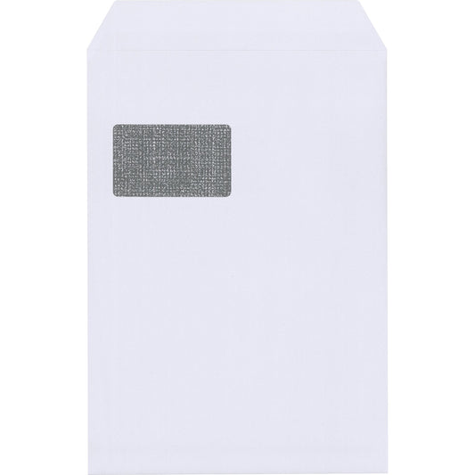 Versandtasche Lettersafe DIN C4 229 x 324 mm (B x H) mit Haftklebung mit Fenster 120g/m² weiß 250 St./Pack.
