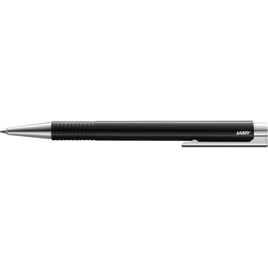 Lamy Kugelschreiber logo 204 0,5mm B blau Mine auswechselbar dokumentenecht Schaftfarbe: schwarz