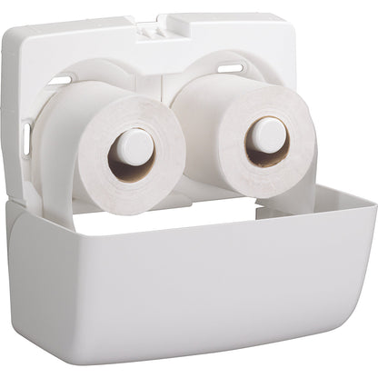 Aquarius Toilettenpapierspender Kleenex® Toilettenpapier 8484, 8475 29,8 x 18 x 12,8 cm (B x H x T) Kunststoff weiß