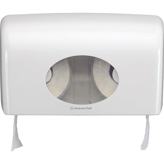 Aquarius Toilettenpapierspender Kleenex® Toilettenpapier 8484, 8475 29,8 x 18 x 12,8 cm (B x H x T) Kunststoff weiß