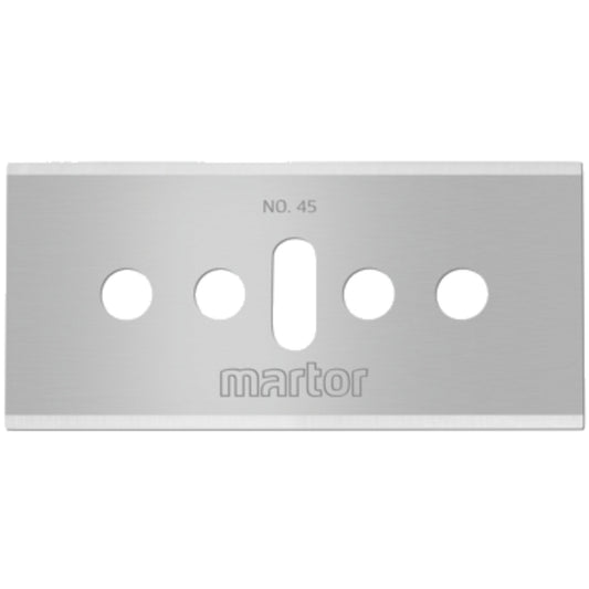 MARTOR Ersatzklinge Sicherheitsmesser Nr. 45 MARTOR Sicherheitsmesser SECUNORM 175, SECUNORM HANDY, SECUMAX EASYSAFE Stahl nicht rostfrei 10 St./Pack.