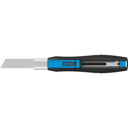 MARTOR Sicherheitsmesser SECUNORM 380 Mehrweg 18mm 73mm Stahl schwarz/cyan