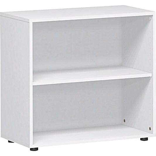 Geramöbel Regal Flex 800 x 752 x 400 mm (B x H x T) 1 Fachboden Dreischicht-Feinspan, melaminharzbeschichtet weiß