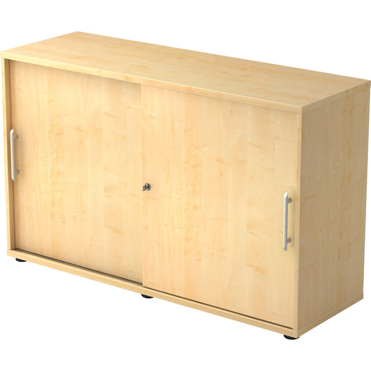 Hammerbacher Schiebetürenschrank 1.200 x 748 x 400 mm (B x H x T) ahorn
