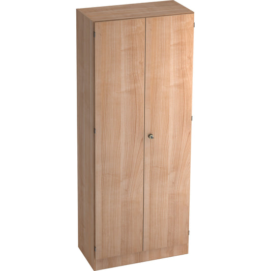 Hammerbacher Flügeltürenschrank 800 x 2.004 x 420 mm (B x H x T) 4 Fachböden Holz Farbe: nussbaum