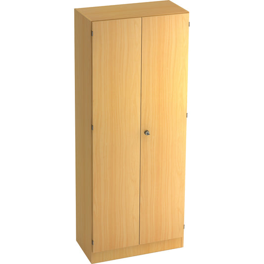 Hammerbacher Flügeltürenschrank 800 x 2.004 x 420 mm (B x H x T) 4 Fachböden Holz Farbe: buche