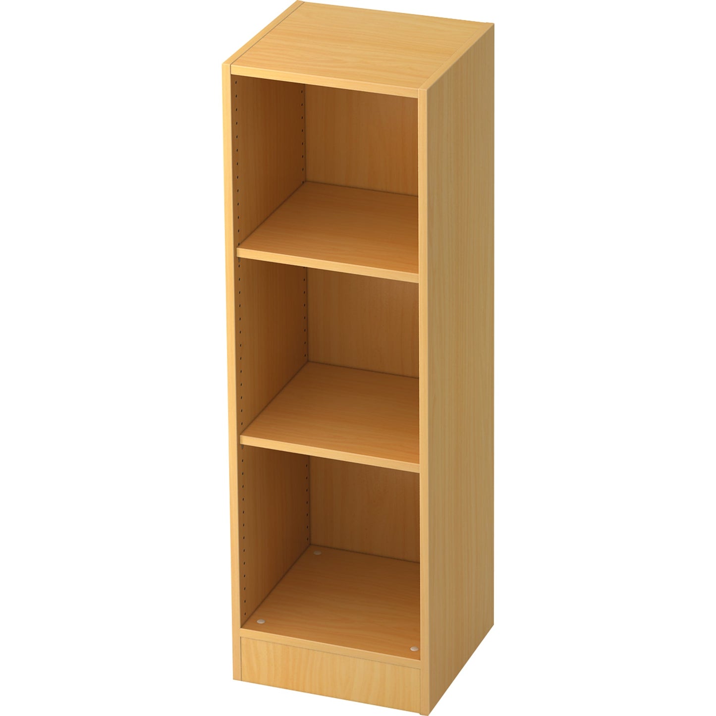 Hammerbacher Regal Solid 406 x 1.270 x 400 mm (B x H x T) 2 Fachböden Holz, melaminharzbeschichtet buche