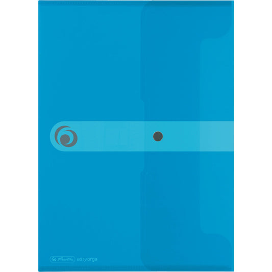 Herlitz Sammelhülle easy orga to go DIN A4 Polypropylen transparent blau