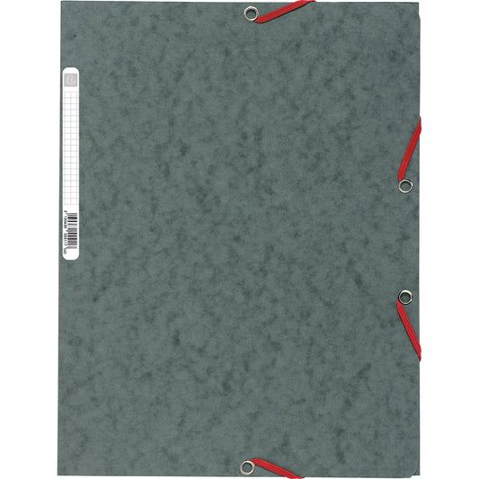 Exacompta Sammelmappe DIN A4 400g/m² Colorspankarton grau