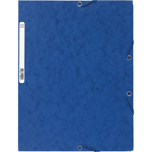 Exacompta Sammelmappe DIN A4 400g/m² Colorspankarton blau