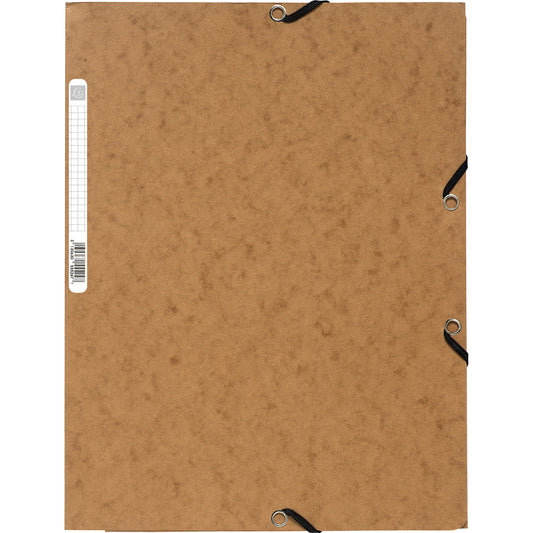 Exacompta Sammelmappe DIN A4 400g/m² Colorspankarton tabak