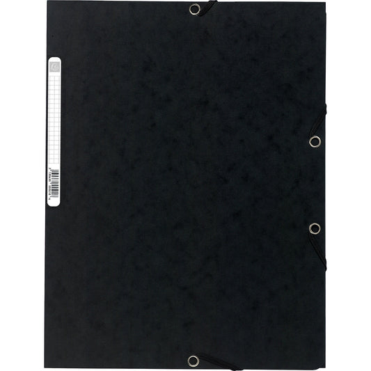Exacompta Sammelmappe DIN A4 400g/m² Colorspankarton schwarz